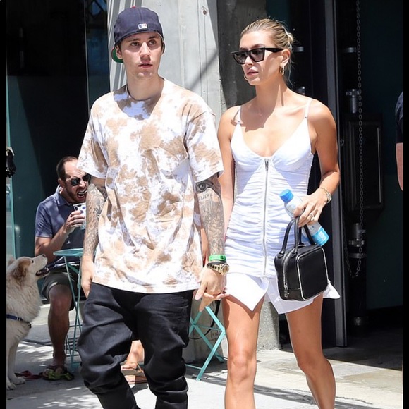 SOLD.Alexander Wang Pinstripe Corset Mini Dress - Picture 2 of 10